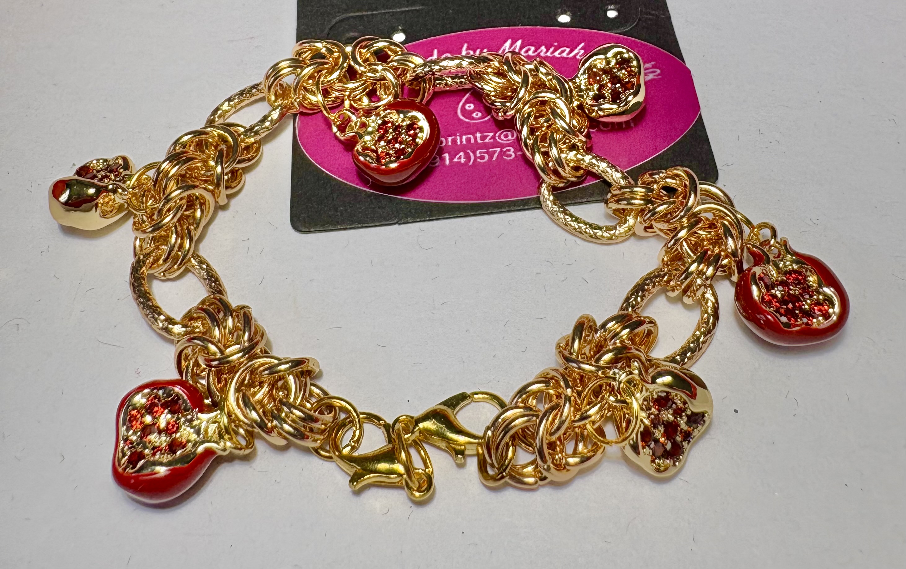 Sweet Crimson & Golden Pomegranate